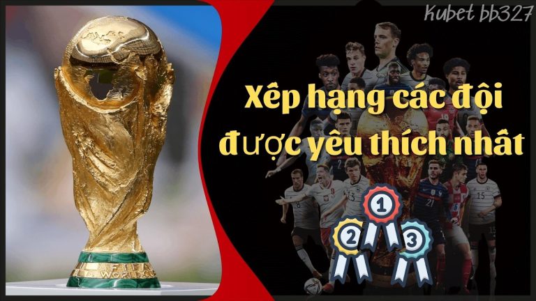 BXH vòng loại World Cup 2022: Xếp hạng các đội được yêu thích nhất