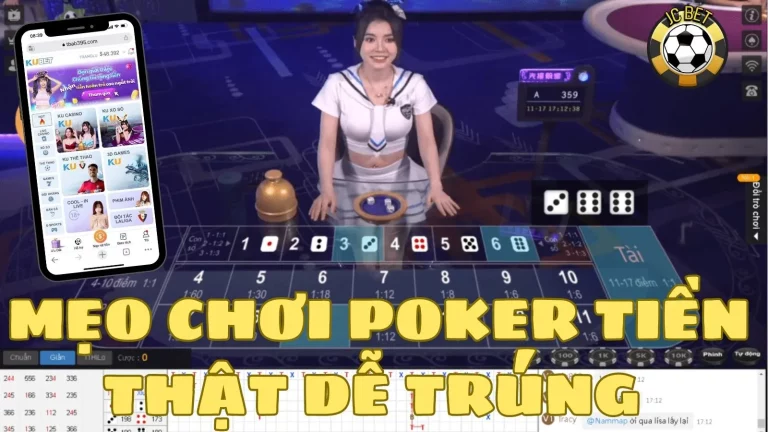 Cách chơi bài trong casino, chơi poker online tiền thật dễ thắng 