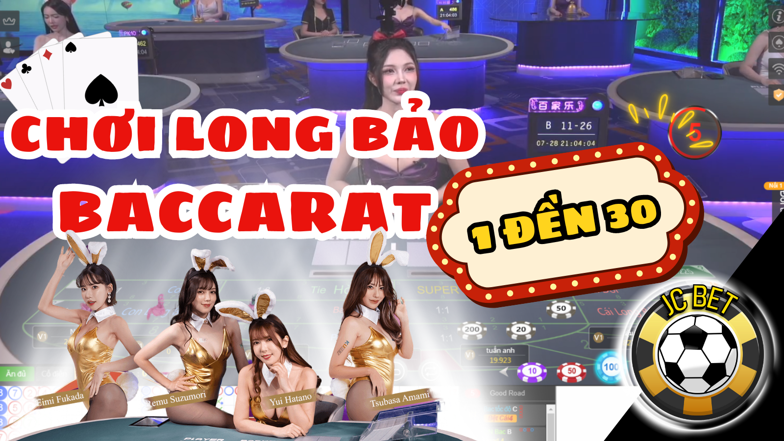 Long bảo baccarat